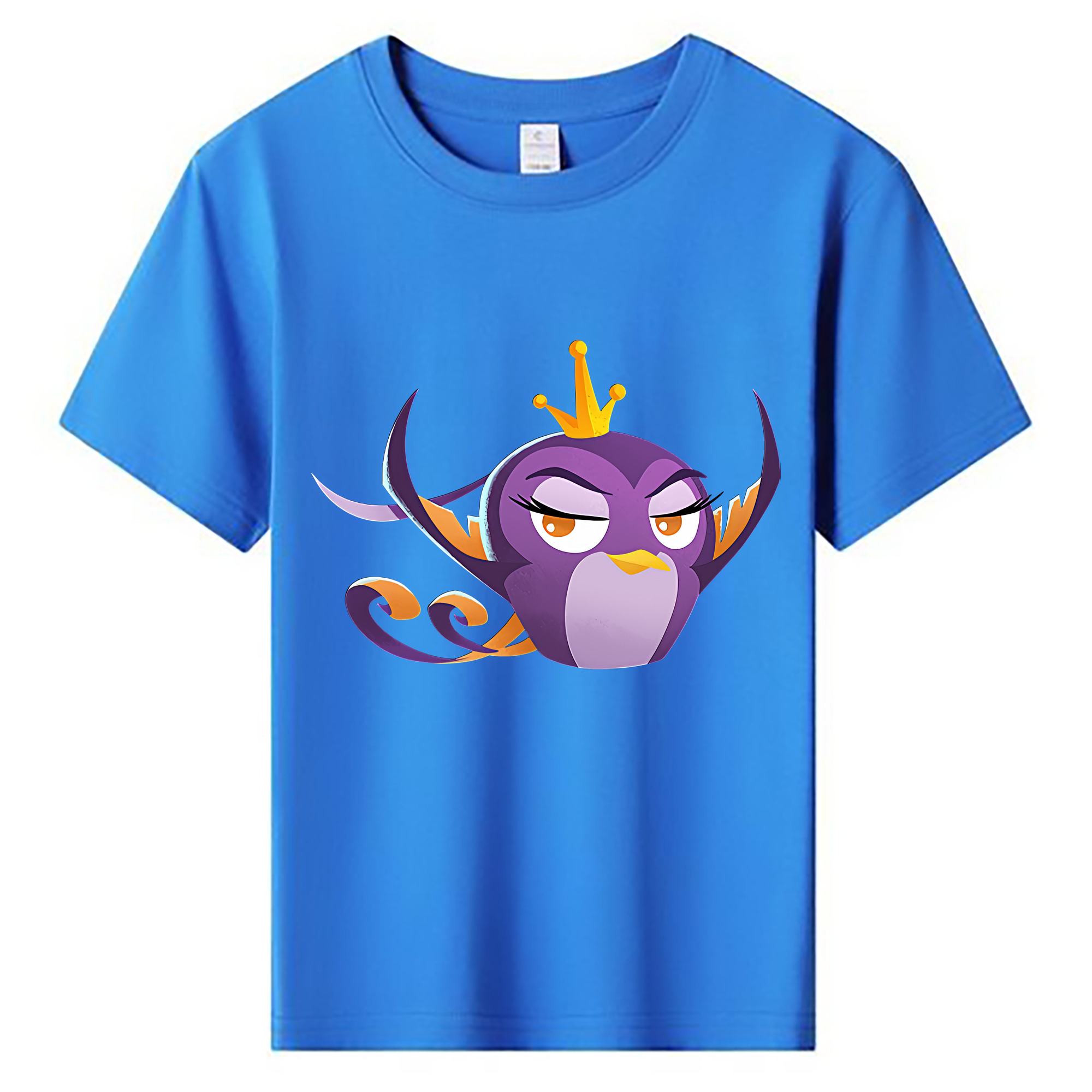 （画像用） Angry Birds アングリーバード 綿100％キッズTシャツ（フロントプリント）